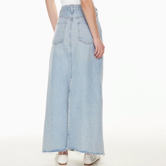 AGolde Hilla Jean Skirt -Maxi - Picture 4 of 4